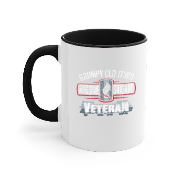 Discover Army 173rd Airborne Brigade Combat Team Grumpy Old Accent Mugs