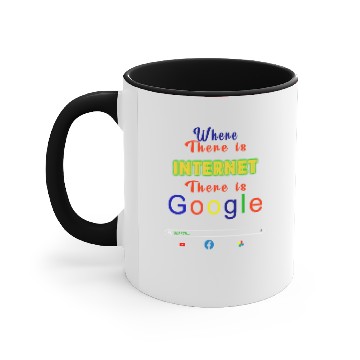 Discover When You Need Information Google 2 Accent Mugs