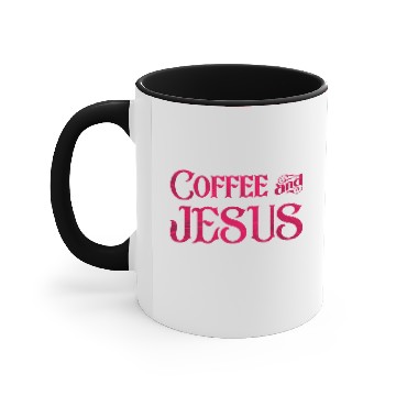 Discover Coffee Jesus Accent Mugs