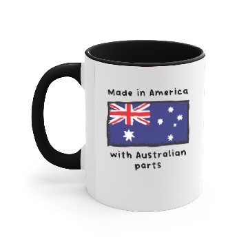 Discover Made In America With Australian Parts Accent Mugs