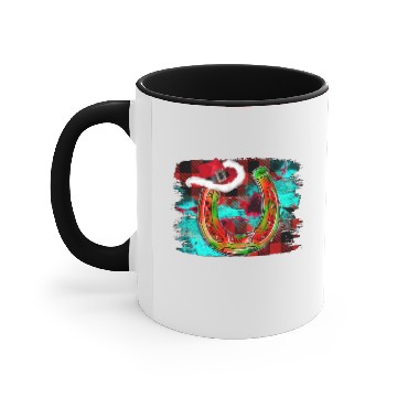 Discover Christmas Horseshoe Accent Mugs