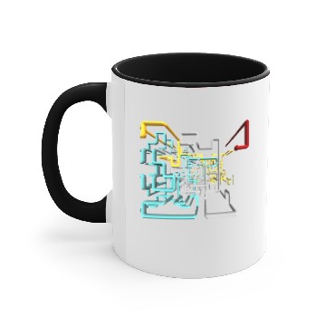 Discover Dan Flashes pattern cool tim robinson Accent Mugs