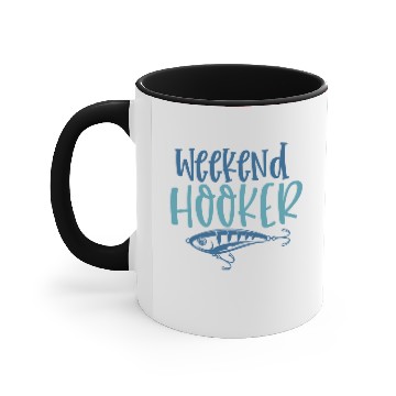 Discover Weekend hooker Accent Mugs