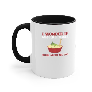 Discover Funny Mashed Potatoes Gift Accent Mugs