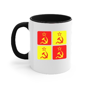 Discover Soviet Union Design with Hammer and Sickle Accent Mugs