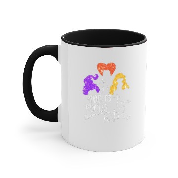 Discover Hocus Pocus time witches Accent Mugs