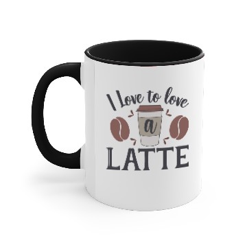 Discover love a Latte Accent Mugs