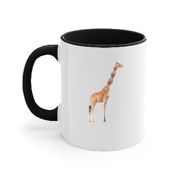 Discover the twisted giraffe Accent Mugs