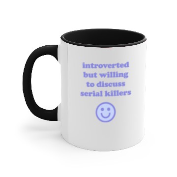 Discover Documentary / True Crime Serial Killer Accent Mugs