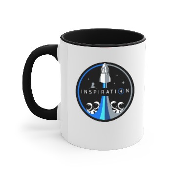 Discover spaceX Inspiration4 Accent Mugs