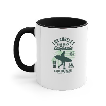 Discover Los Angeles Accent Mugs