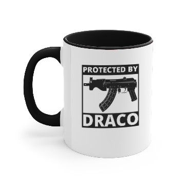Discover PROTECTED BY DRACO Accent Mugs