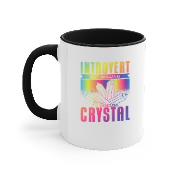 Discover Introvert Crystal Lover Accent Mugs