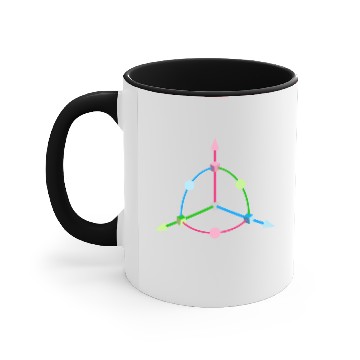 Discover 3D gizmo Accent Mugs