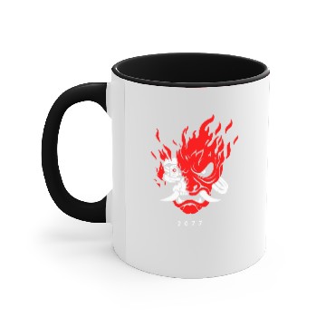 Discover Cyberpunk 2077 Accent Mugs