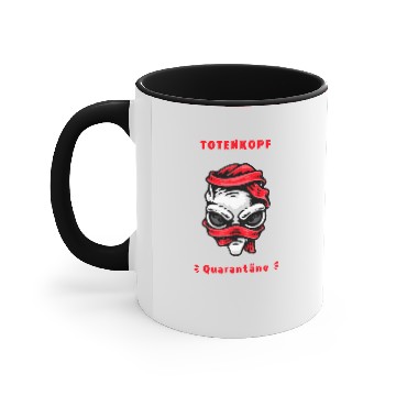 Discover Totenkopf Quarentäne Accent Mugs