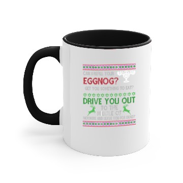 Discover Christmas Reindeers Lover Can I Eggnog Get You Som Accent Mugs