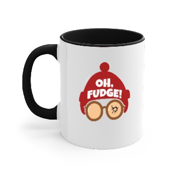 Discover oh fudge Accent Mugs