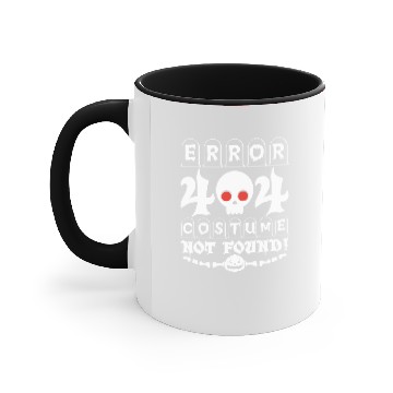 Discover Error 404 Costume Not Found Halloween Accent Mugs