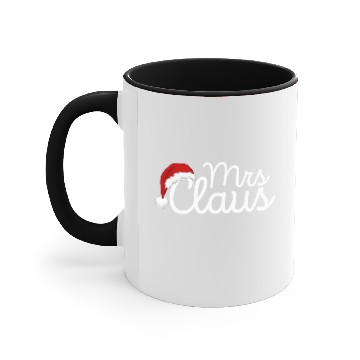 Discover Mrs Claus Accent Mugs