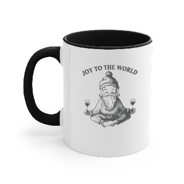 Discover Joy to the world Accent Mugs