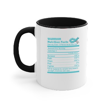 Discover Cervical Cancer Nutrition Facts Cervical Cancer Aw Accent Mugs