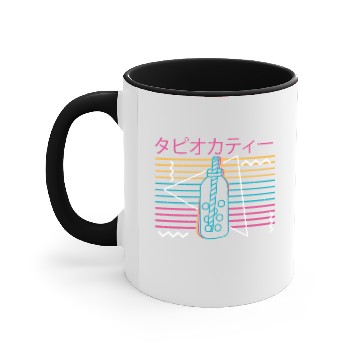 Discover Bubble Tea Drinker Tapioca Pearl Milk Boba Tea Accent Mugs