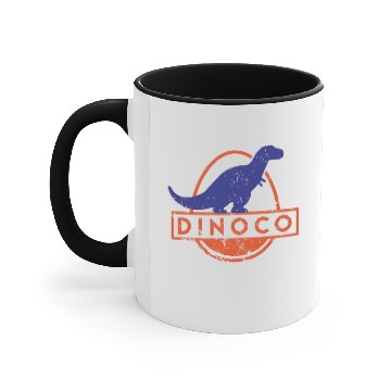 Discover Dinoco Rustic Color Accent Mugs