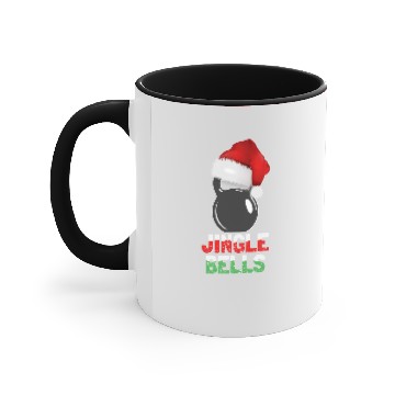 Discover Kettlebell - Jingle Bells Accent Mugs