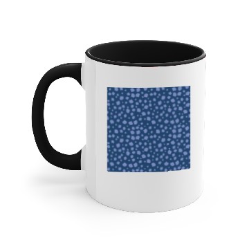 Discover Seashells Navy Blue Beach Conch Collector Summer Accent Mugs