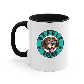 Discover Beagle Squad I Dog Lover I Beagle Accent Mugs