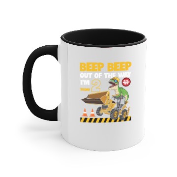 Discover Construction Design for a 2 year old construction Accent Mugs