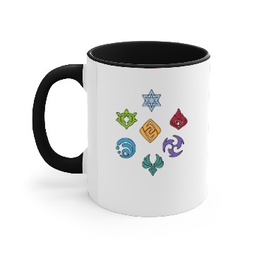 Discover Genshin Impact Elements Accent Mugs