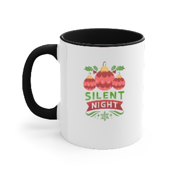 Discover Silent Night christmas Accent Mugs