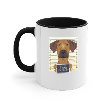 Discover Funny Rhodesian Ridgeback Dad I Rhodesian Lover Accent Mugs