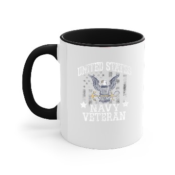 Discover Vintage US Navy Veteran Accent Mugs