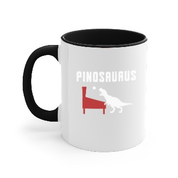 Discover Pinball Machine, Pinsaurus Accent Mugs