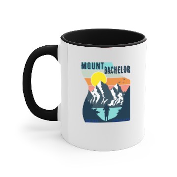 Discover Mount Bachelor Bend Oregon Accent Mugs