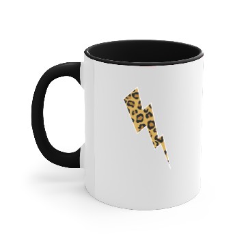 Discover zeus lightening bolt leopard Accent Mugs