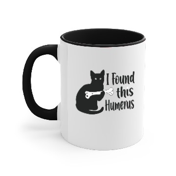 Discover Funny Anatomy Cat Humerus Accent Mugs