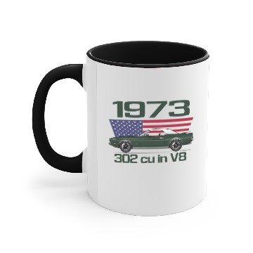 Discover 302 V8 Dark Green Accent Mugs