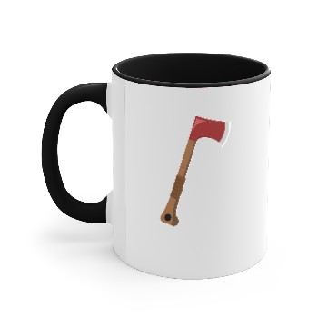 Discover Ax Wood Chopper Accent Mugs
