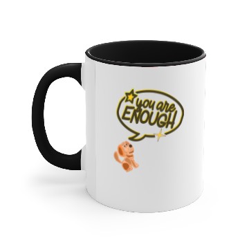 Discover You Are Enough | Motivetional Accent Mugs