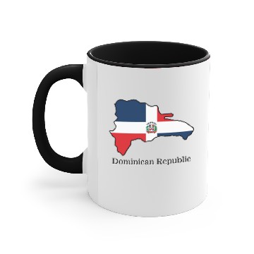 Discover Flags and countries Dominican Republic Accent Mugs