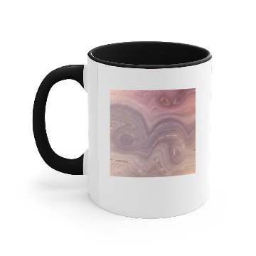 Discover Muted Purple Rose Gold Agate Geode Luxury Accent Mugs