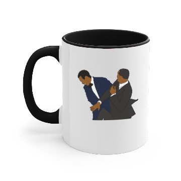 Discover Will Smith slap Accent Mugs