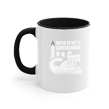 Discover Lupus Inspiring Survivor Warrior print Accent Mugs