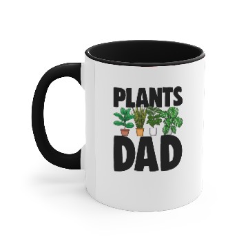 Discover Plants Dad Accent Mugs