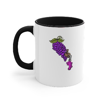 Discover Wine Drinker Grape Wine Lover Accent Mugs
