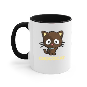 Discover ChocoCat Brown Cat Ebony Kitty 3D Accent Mugs